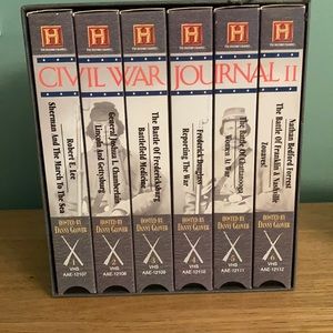 VHS box set civil war journal